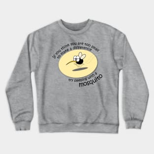 A small thing - Black font version Crewneck Sweatshirt